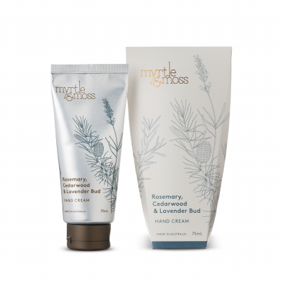 Myrtle and Moss Hand Cream – Rosemary, Cedarwood and Lavender Bud