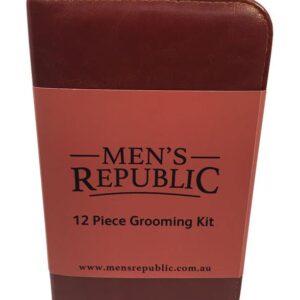 Men’s Republic – Men’s Grooming Kit – 12 Pieces in Zipper Bag