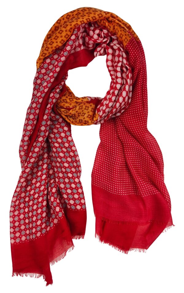 Scarf – Lucille Red