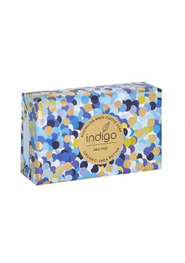 Indigo Organic Shea Butter Soap in Sea Mist