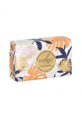 Indigo Organic Shea Butter Soap – Tropical Lychee