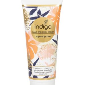 Indigo Organic Shea Butter Hand and Body Cream-Tropical Lychee