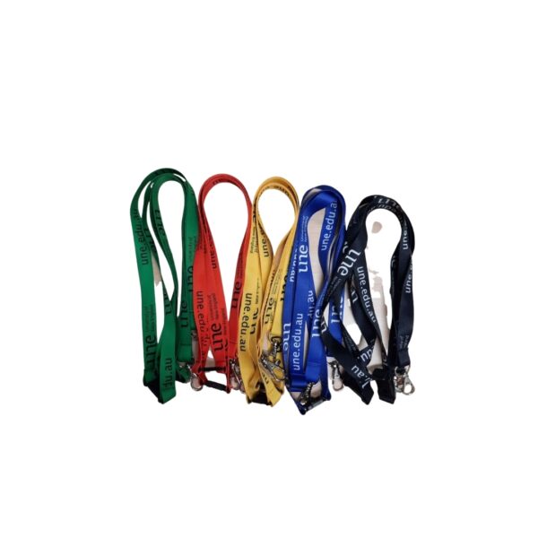 UNE LANYARD – ASSORTED COLOURS