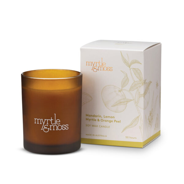 Myrtle and Moss Soy Wax Candles
