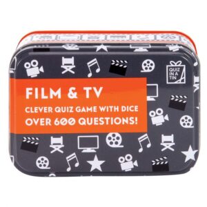 GIFTS FOR GROWN UPS – FILM & TV QUIZ GAME IN A TIN