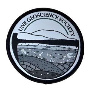 UNE Geoscience Society Iron-On Patch